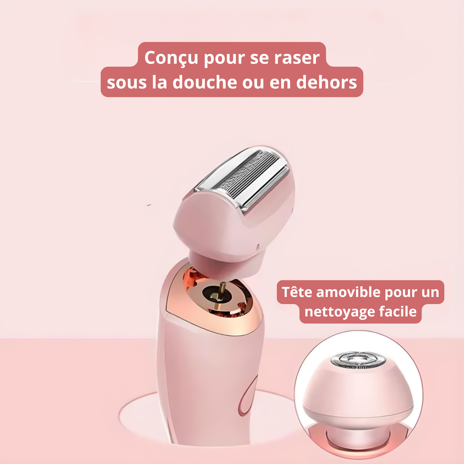 PlumpRazor - Rasoir électrique pour femmes